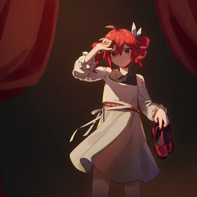 紅色高跟鞋-重音teto