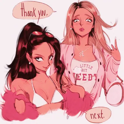 thank u, next (MACROSS 82​-​99 REMIX) 專輯封面
