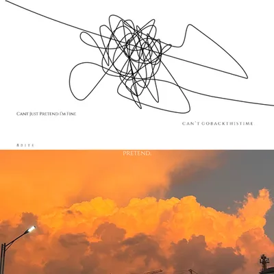 pretend. 專輯封面