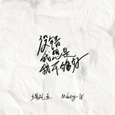 沒錯是我不夠好