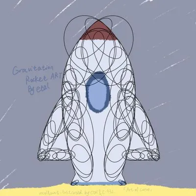 Gravitation Rocket ART