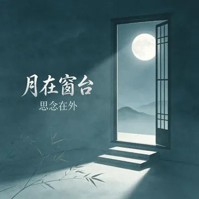 月在窗臺（思念在外） 專輯封面