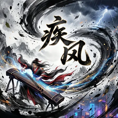 “疾風”Sand Chinese Beat 專輯封面