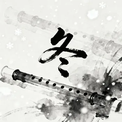 “冬”Sand Chinese Beat