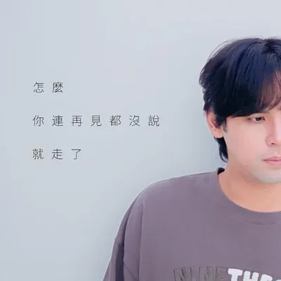 怎麼你連再見都沒說就走了 專輯封面