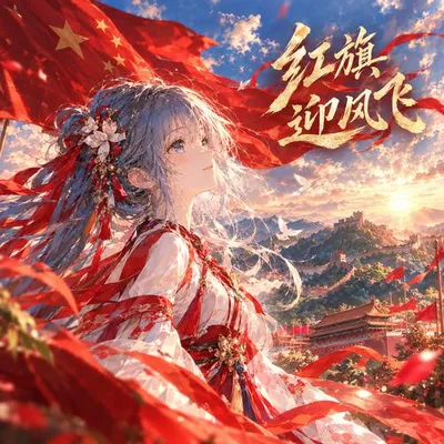 紅旗迎風飛