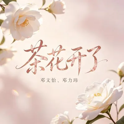 茶花開了