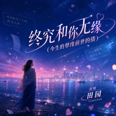 終究和你無緣(今生的孽緣前世的債) 專輯封面