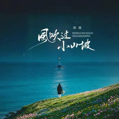 風吹過小山坡