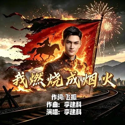 我燃燒成煙火 專輯封面