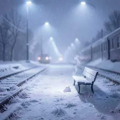 漫天飛雪把我心冷卻